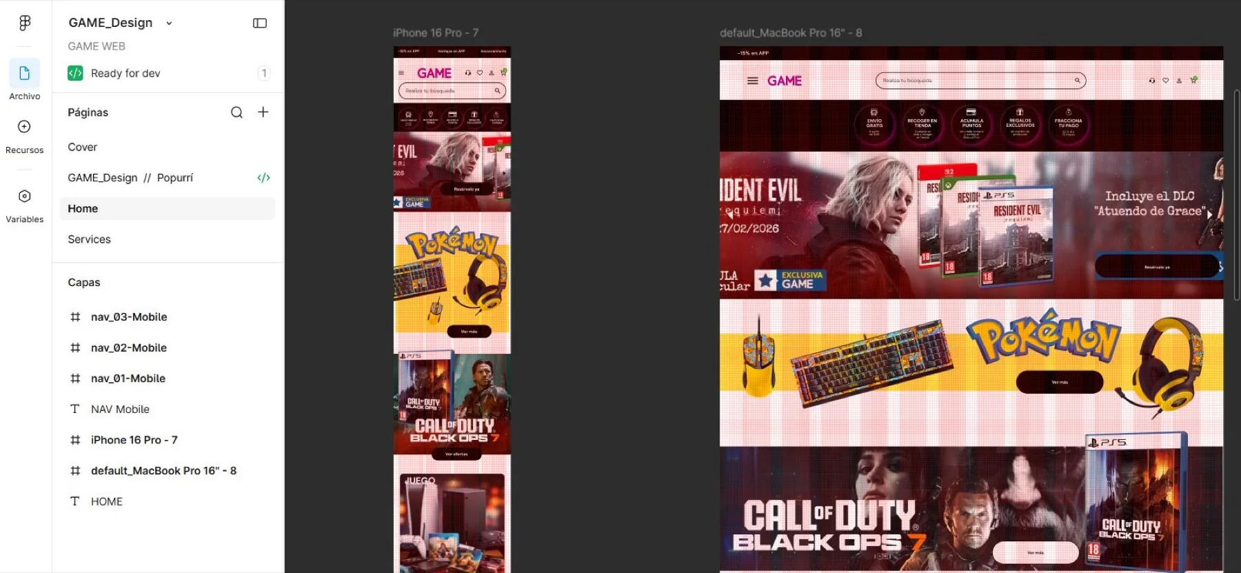 GAME — cover